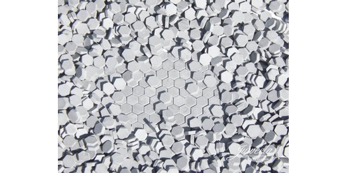 Pflastersteine Hexa grau hell Modell von Juweela 1:45
