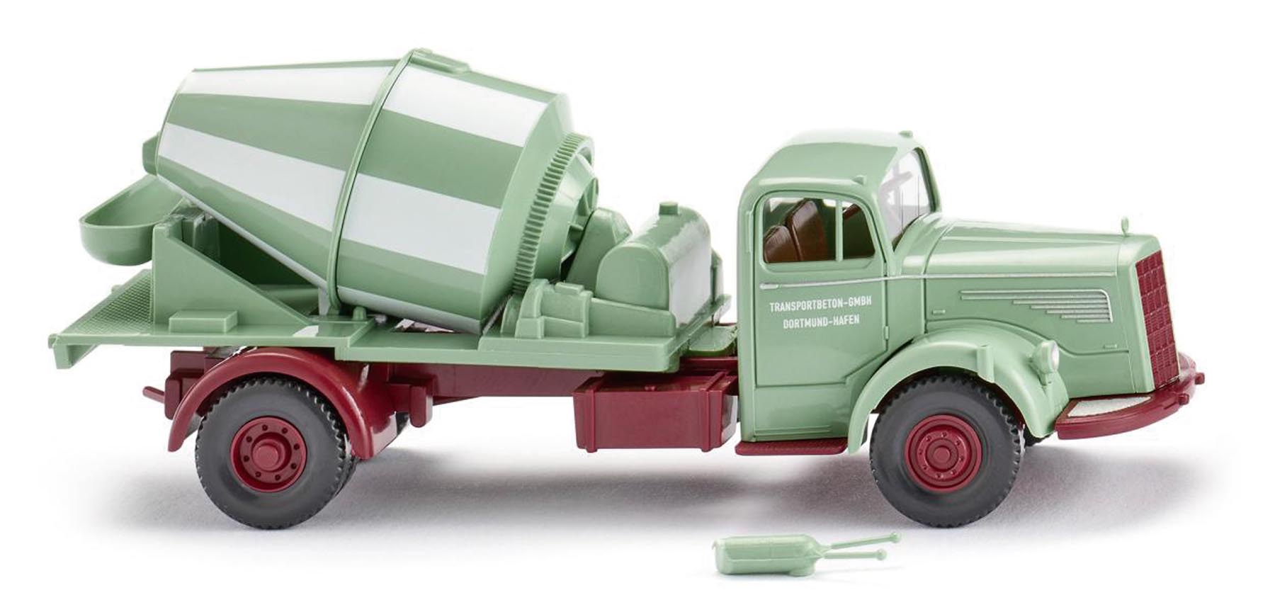 MB L 6600 Betonmischer Modell von WIKING 1:87