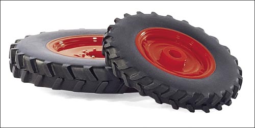 Rädersatz Pflegebereifung für Claas Arion Baureihe 400 Modell von WIKING 1:32
