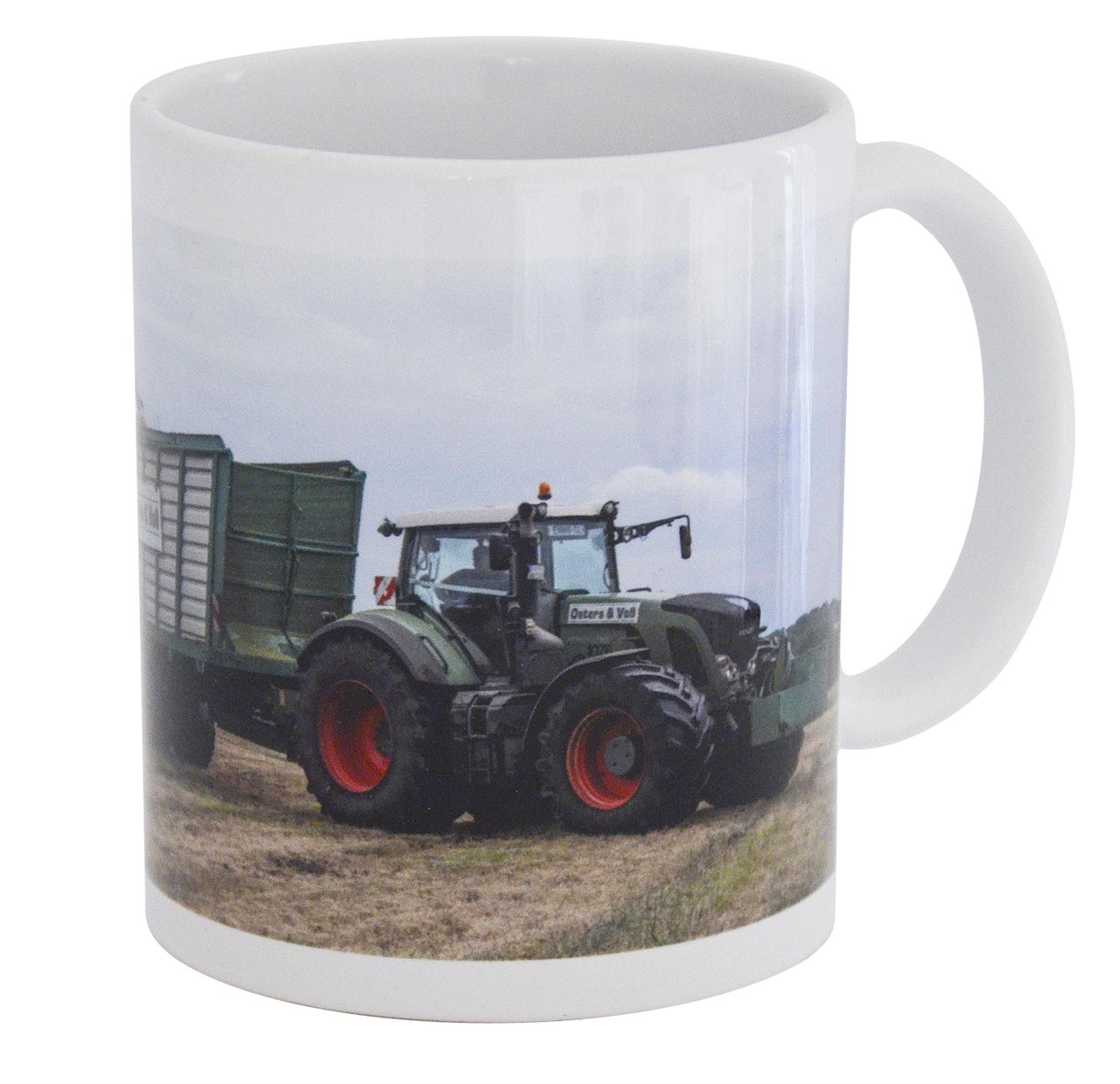 Becher Claas Jaguar 960 bei der Ernte
