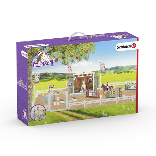Großes Reitturnier mit Pferden Modell von Schleich