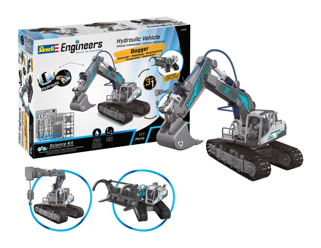 Hydraulic Excavator 3in1 Bausatz-1