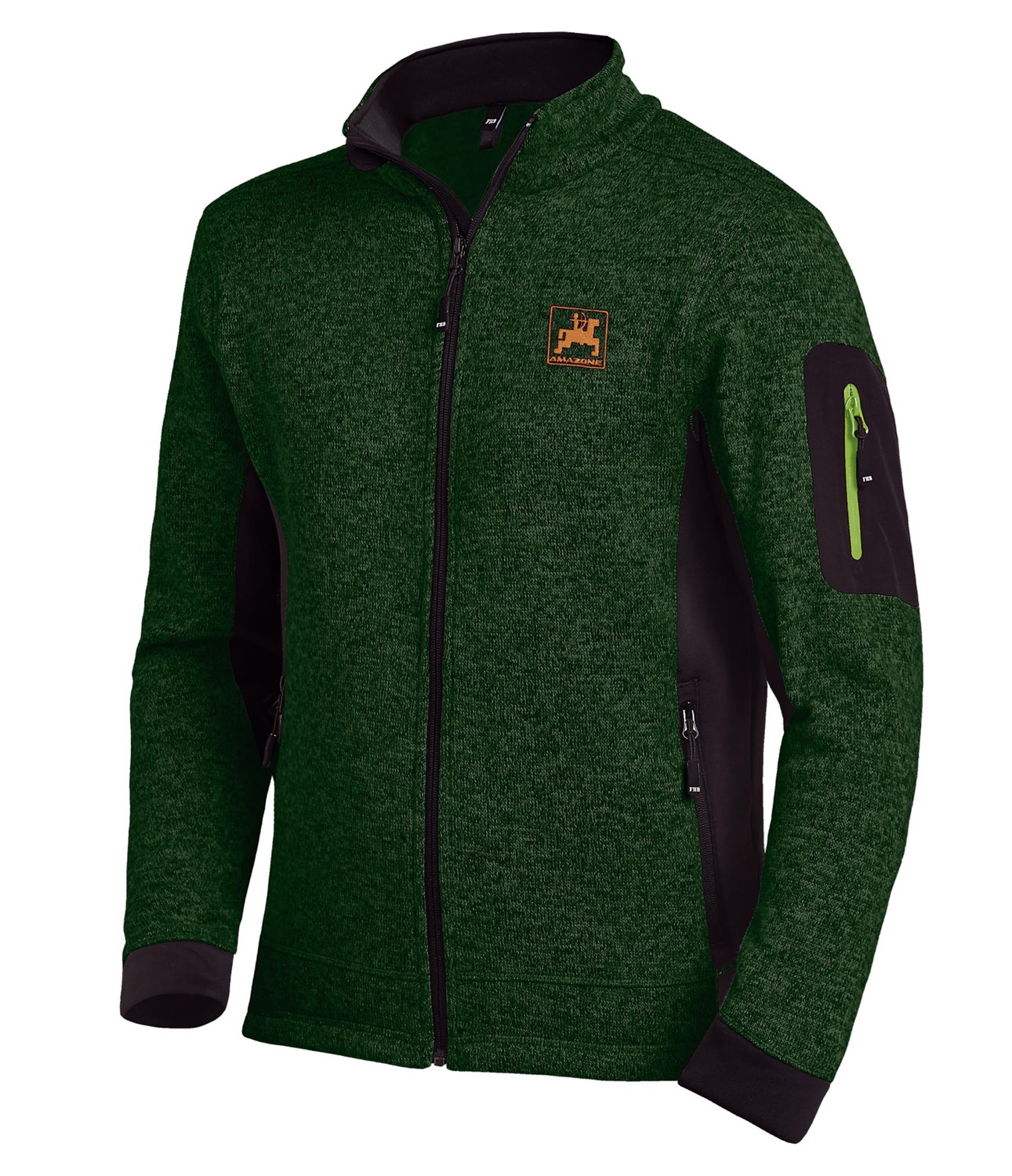 Amazone Strick-Fleecejacke Herren