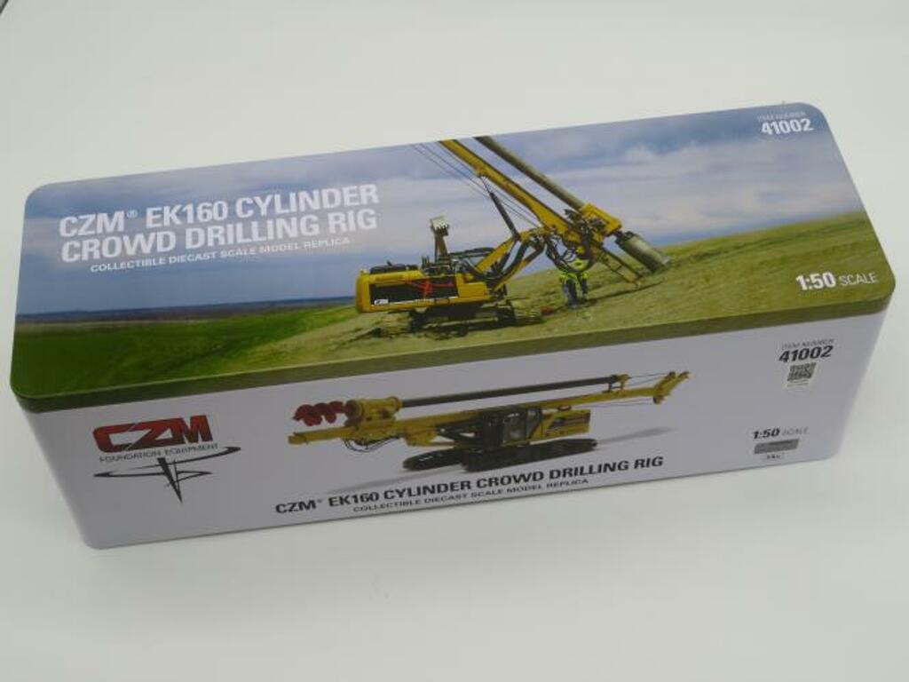 CZM EK160 Kellybohrgerät Modell von DieCast Masters 1:50