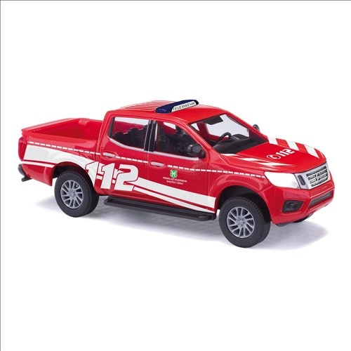 Nissan Navara, Feuerwehr Saalfeld  Modell von Busch 1:87