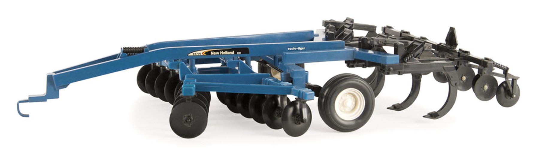 New Holland ST770 Ecolo-Tiger Scheibeneggenkombination Modell von Ertl 1:16