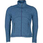 Deutz-Fahr Fleece-Jacke marineblau-melange Herren