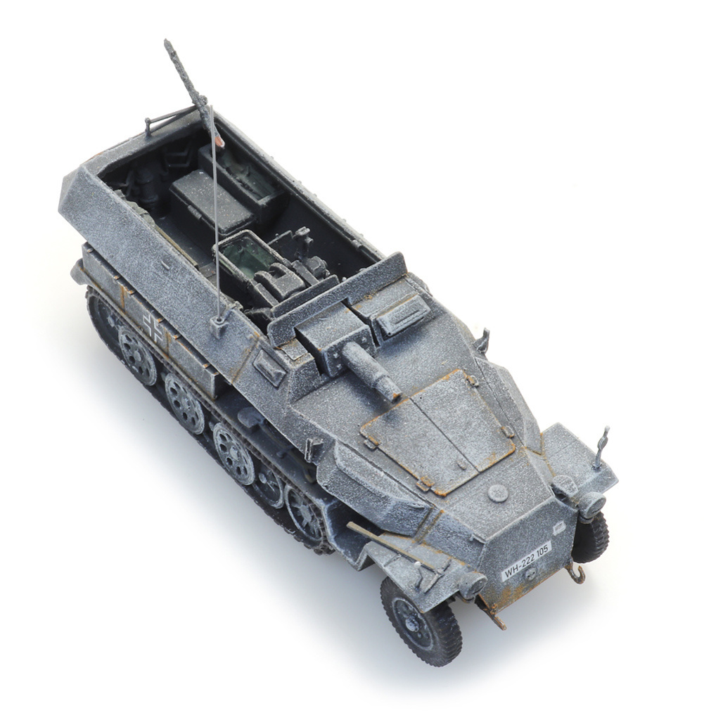 Sd.Kfz. 251/9 Ausf. C Stummel winter Modell von Artitec 1:87