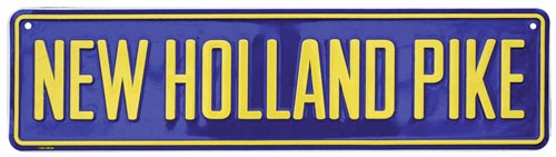 Blechschild New Holland „Pike“