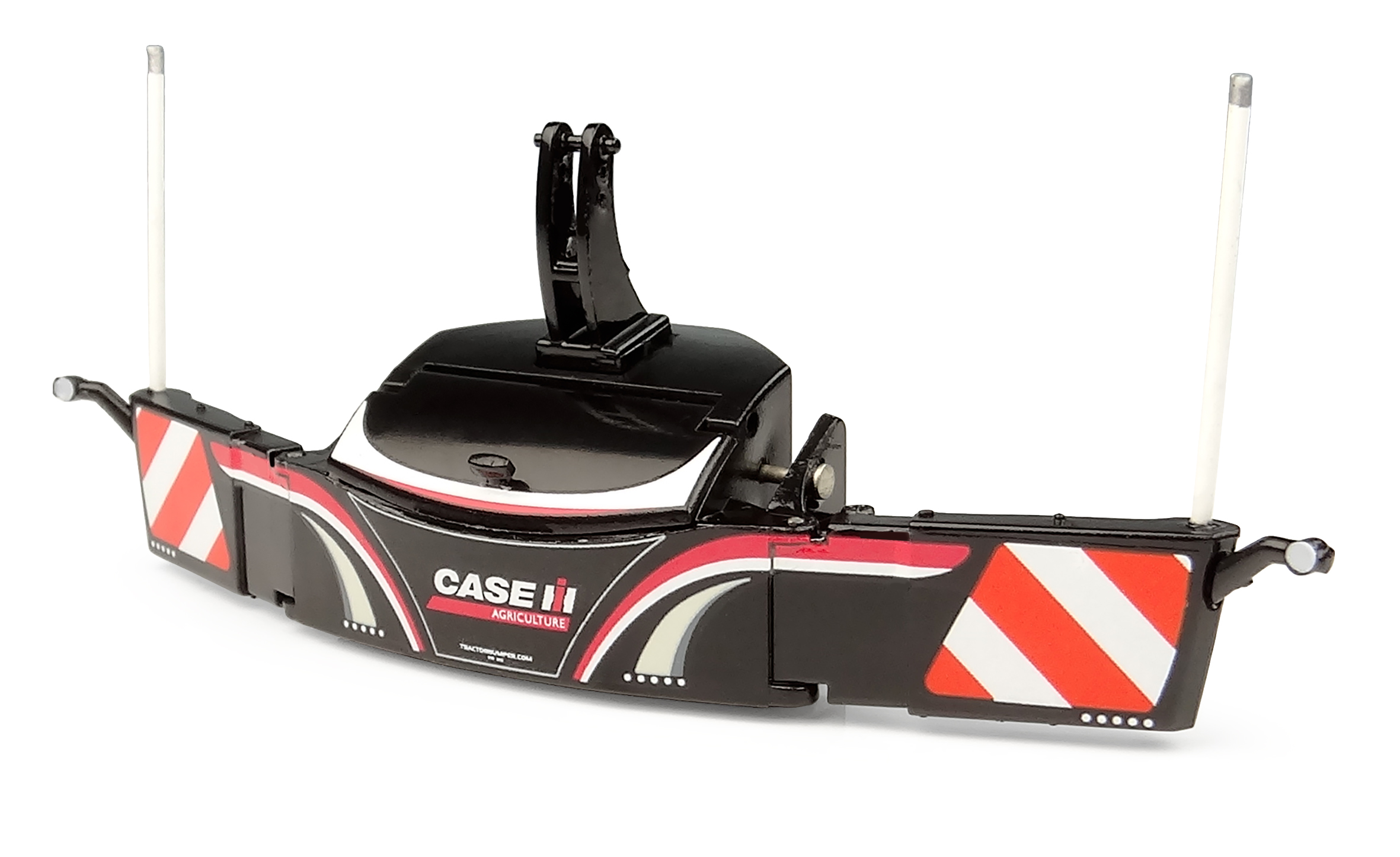 Tractorbumper Sicherheitsfrontgewicht 800kg Case IH Version Modell von Universal Hobbies 1:32