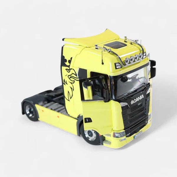 Scania V8 730S 4x2 gelb  Modell von NZG 1:18