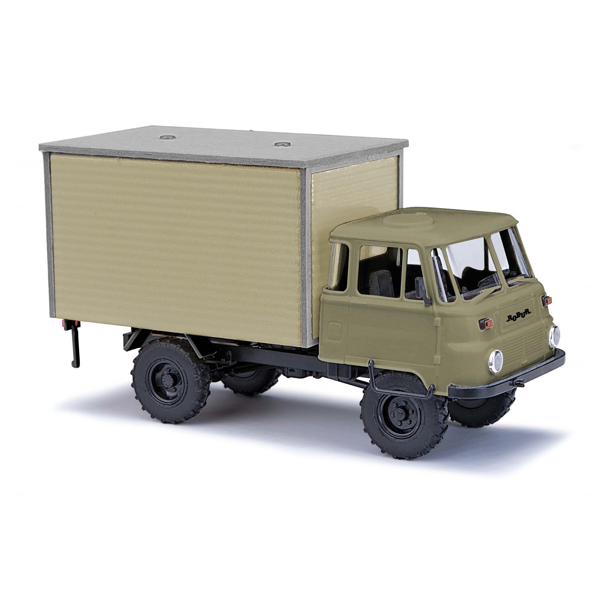 Robur LO 2002 A LPG Werkstattwagen Bj. 1983 grau Modell von Busch 1:87