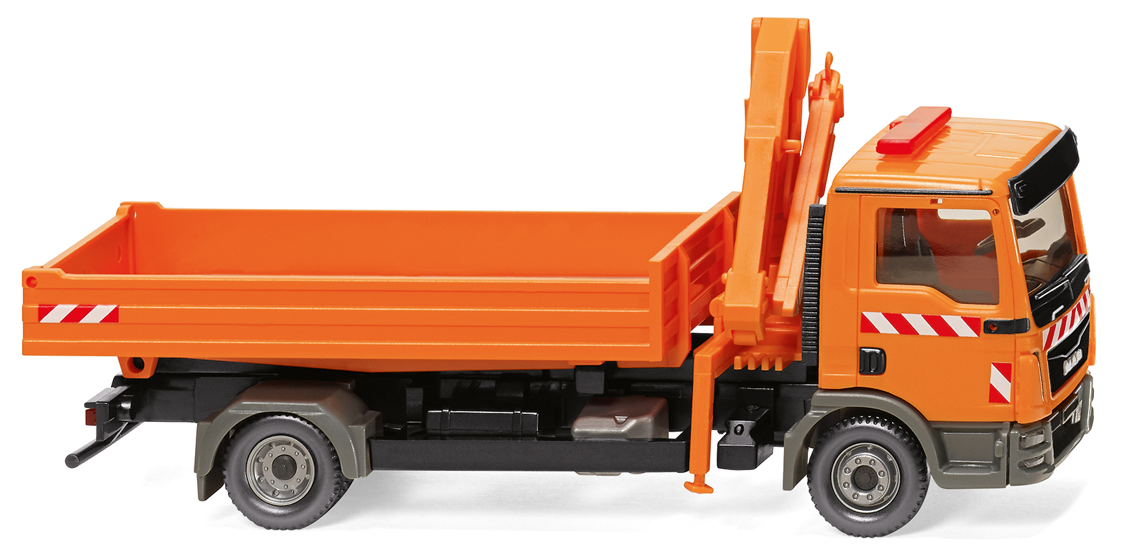 MAN TGL Euro 6 Pritschen-Lkw mit Ladekran Modell von WIKING 1:87