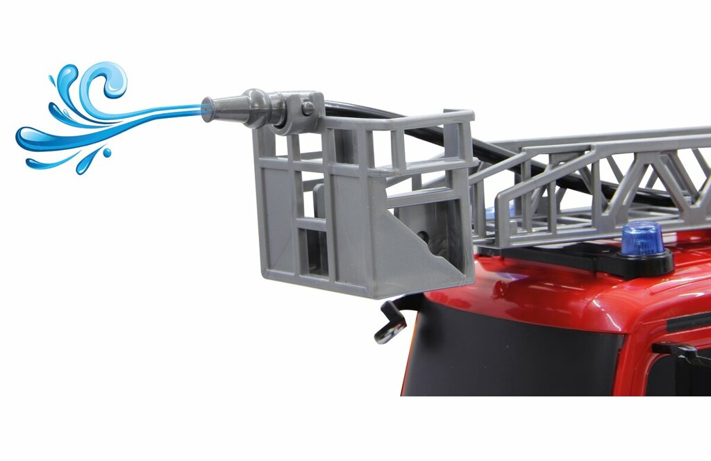 Mercedes-Benz Feuerwehr Drehleiter mit Spritzfunktion 2,4GHz 