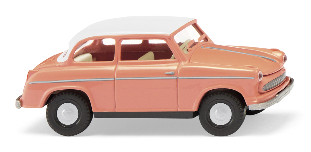 Lloyd Alexander TS lachsrot mit weiem Dach-1