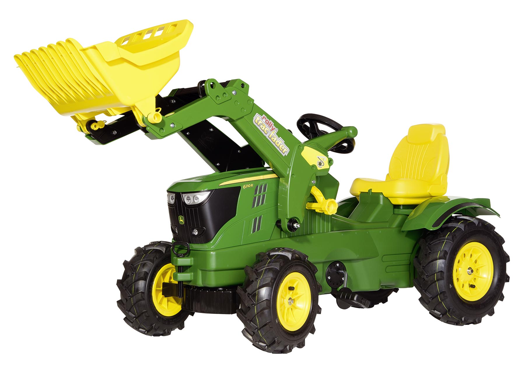 John Deere 6210R Trettraktor mit Frontlader und Luftbereifung