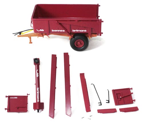 Brimont BB8 Muldenkipper mit Abtankrohr Modell von Replicagri 1:32