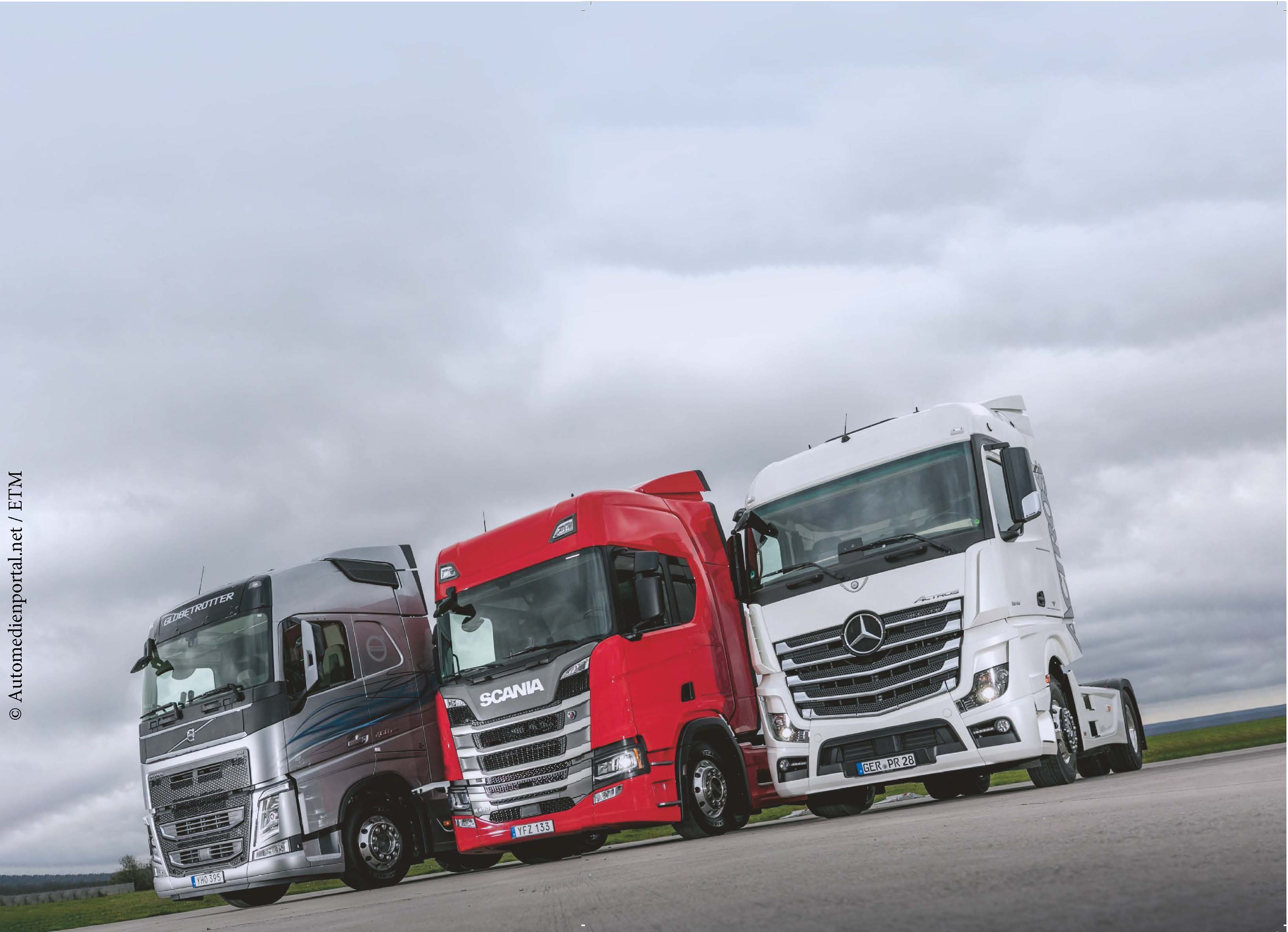 Schwertransporte - Starke Trucks, große Lasten