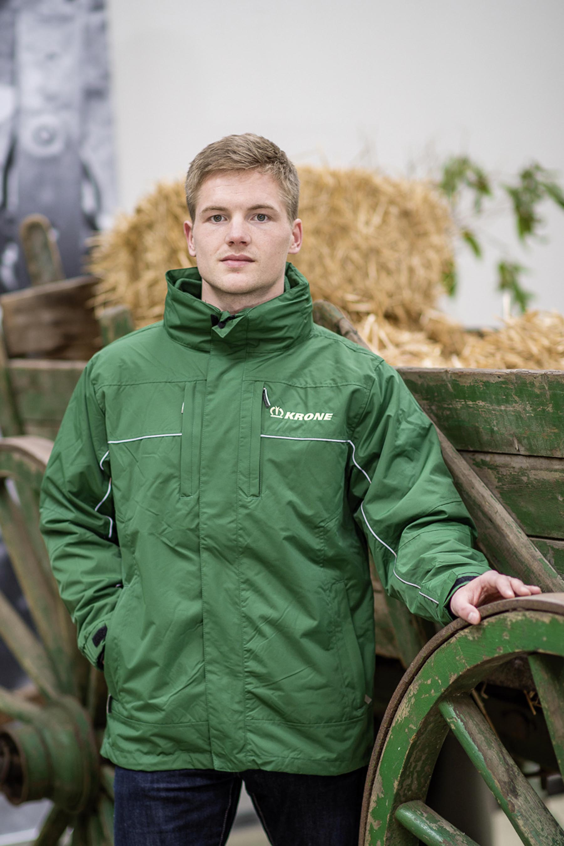 Jacke 2-1 Krone (grün)