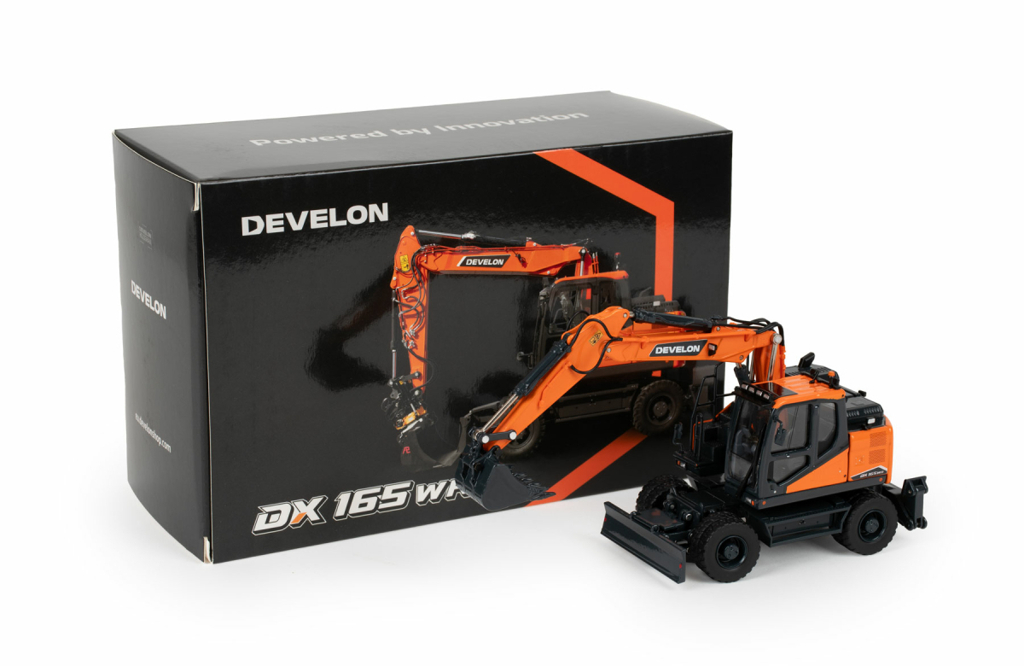 Develon DX165WR Radbagger Modell von Imc Models 1:50