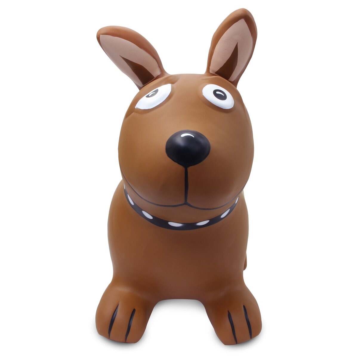 Hüpftier Dog Brown mit Pumpe