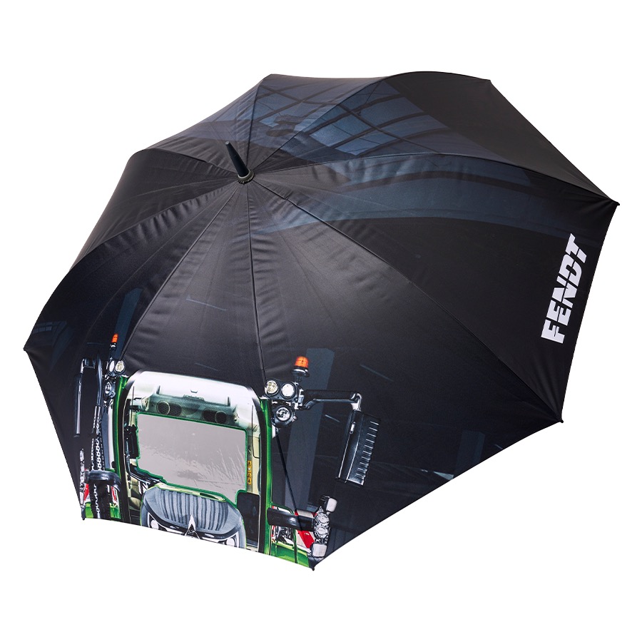 Großer Stockregenschirm mit Sichtfenster "Fendt Gen. 7" (Regenschirm)