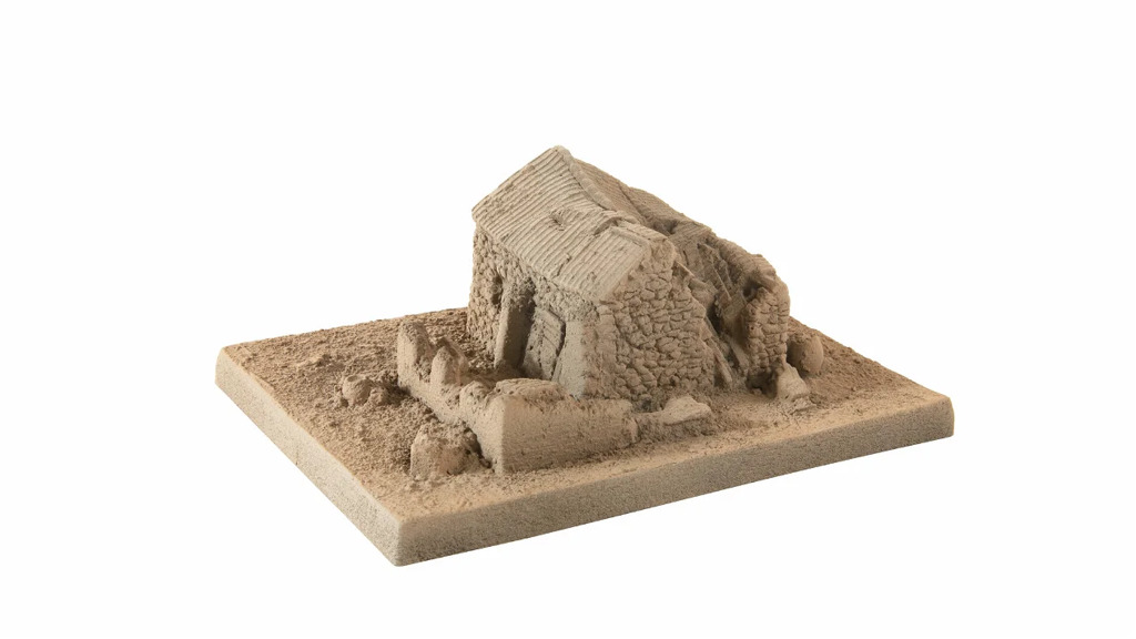 Vergessener Ort Gebäuderuine Modell von Noch 1:87