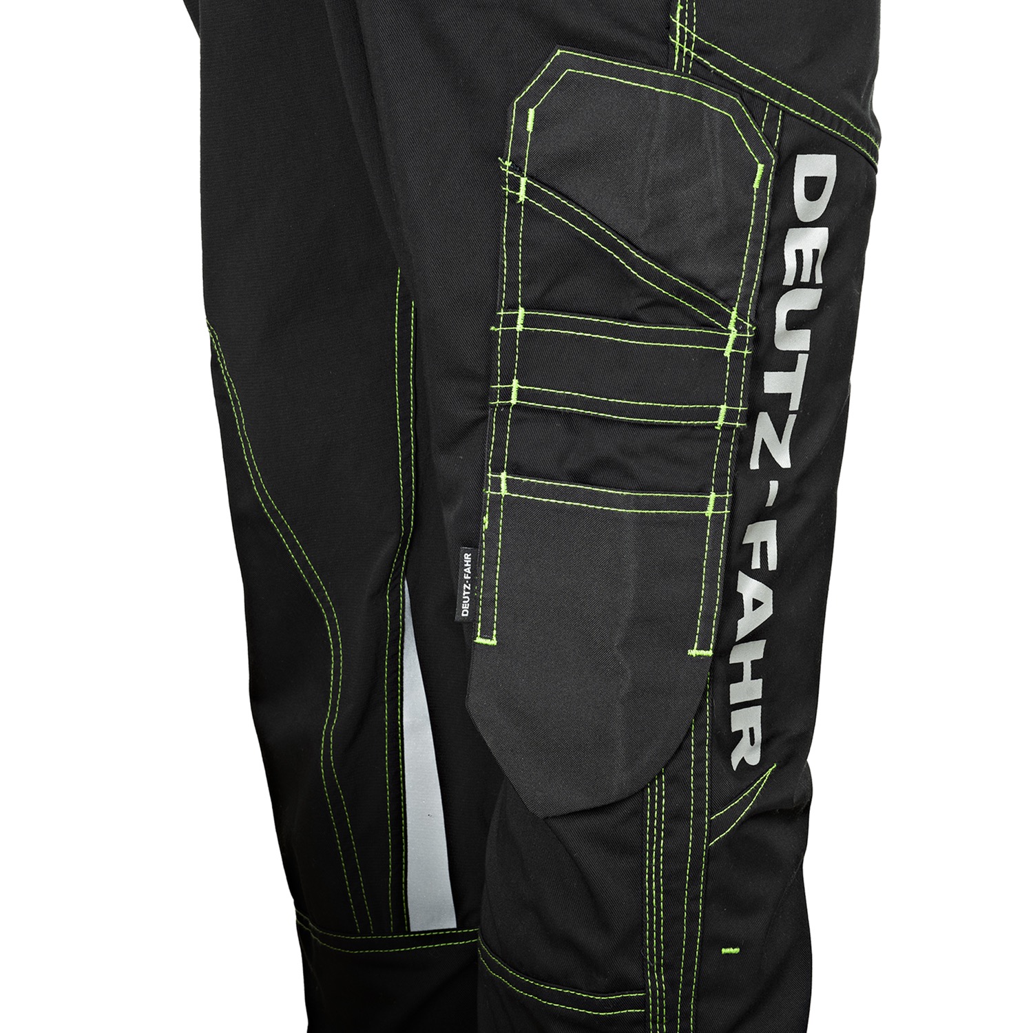 Deutz-Fahr Arbeitslatzhose Schwarz-Grün