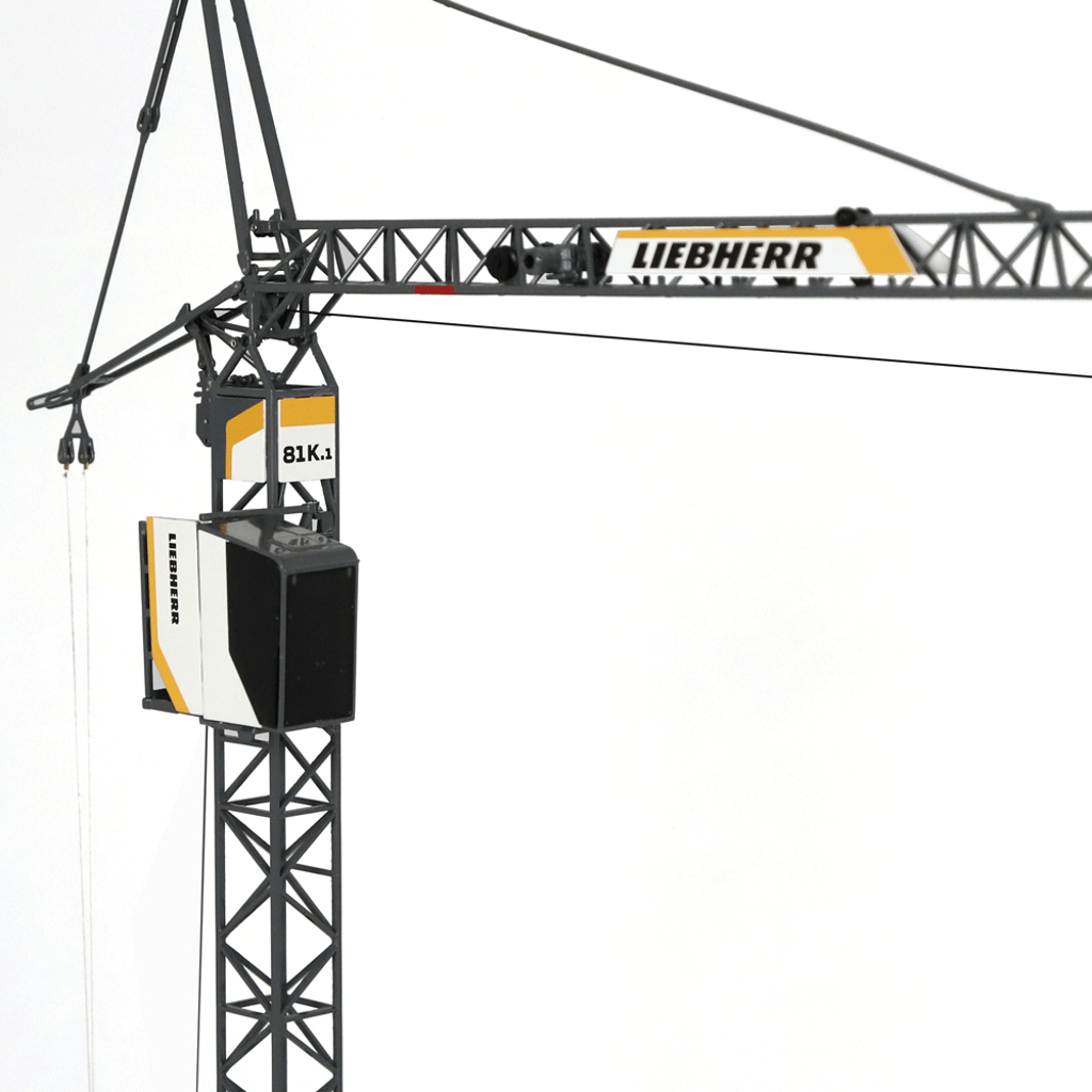 Liebherr 81K.1 Schnelleinsatzkran Modell von NZG 1:50