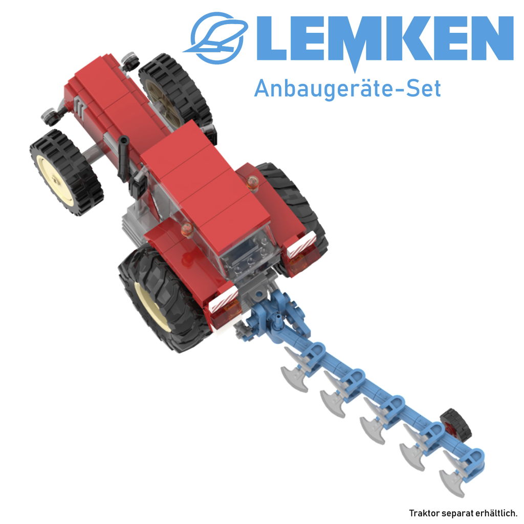 Lemken Anbaugeräte-Set Bausatz mit Klemmbausteinen