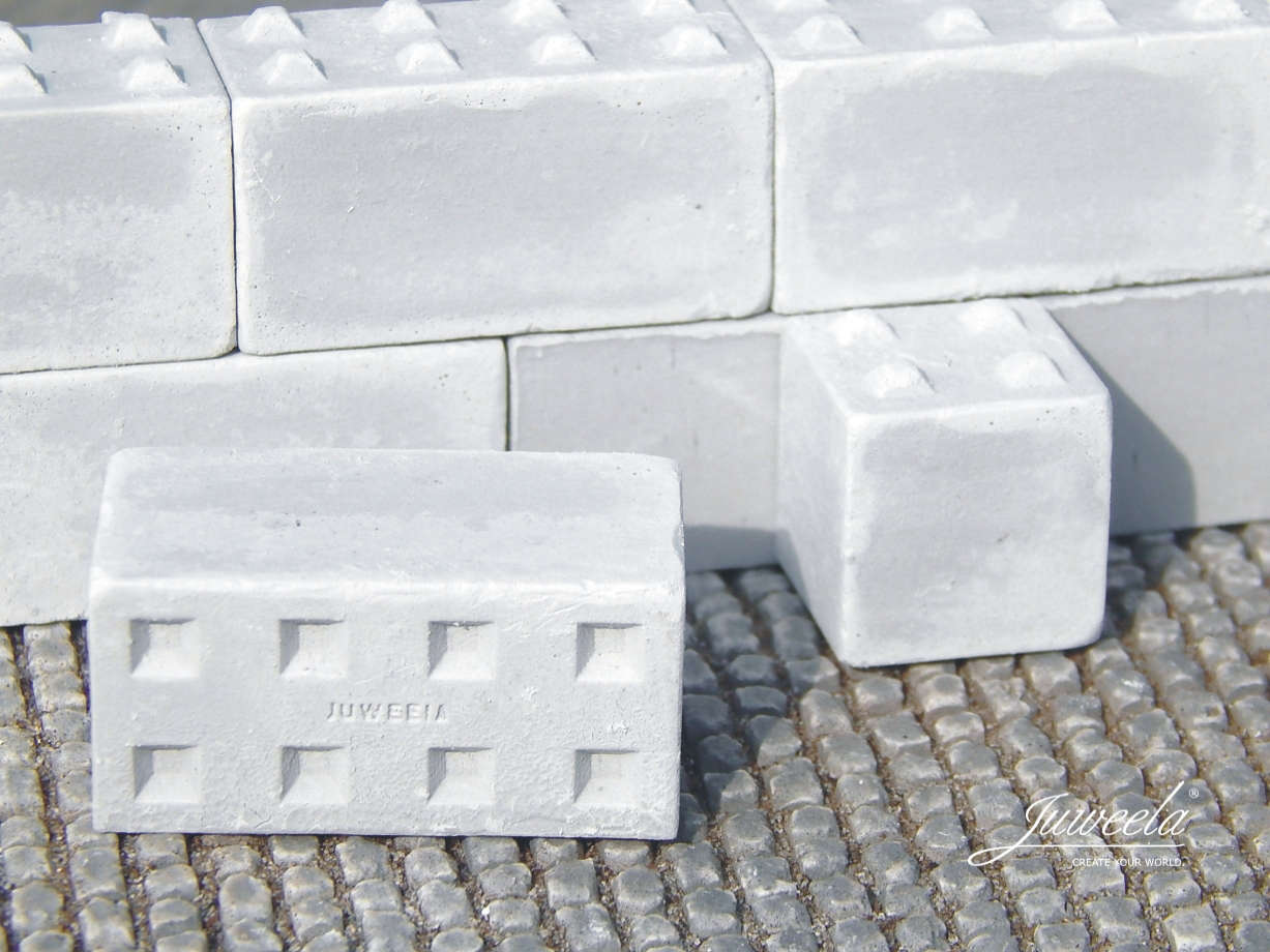 Betonblöcke Noppen 8er/4er 30 Stück Modell von Juweela 1:87