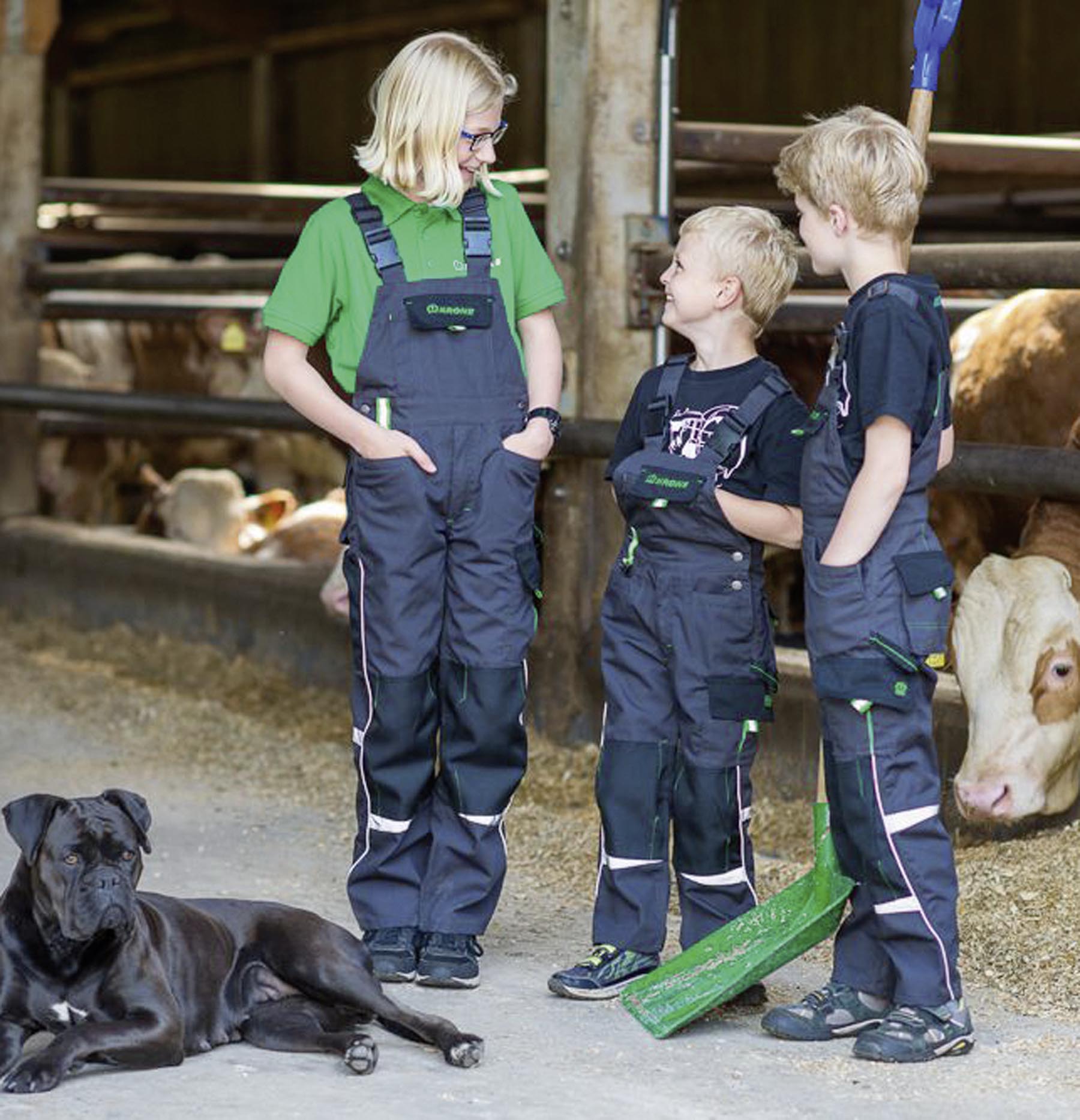 Latzhose Krone Kinder