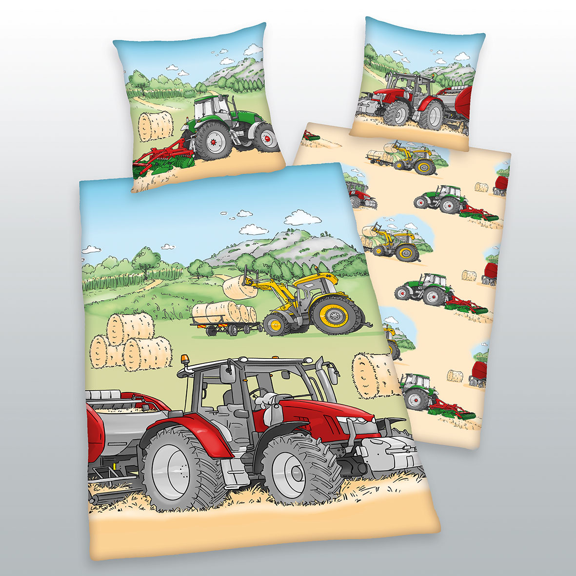 Traktor Renforcé Bettwäsche 135 x 200 cm