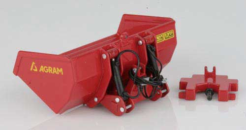 AGRAM Heckschaufel Modell von Replicagri 1:32