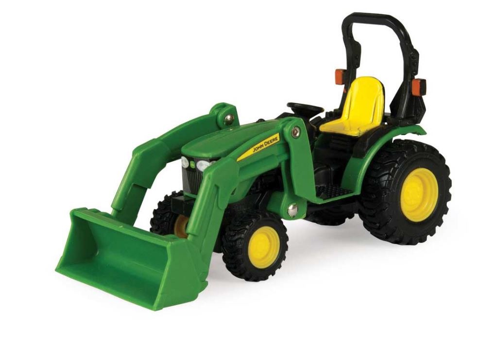 John Deere Traktor mit Lader grün Modell von Ertl 1:32