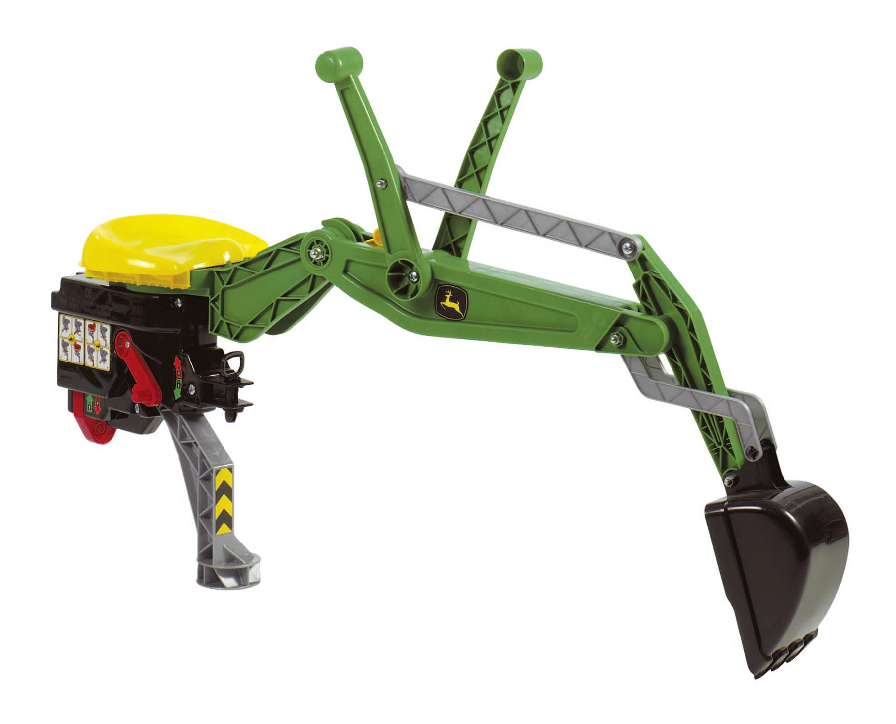 John Deere Heckbagger für alle Rolly Toys Traktoren