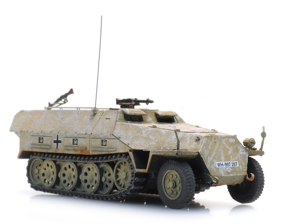 Sdkfz 251/1 Ausf D (S)MG Winter Modell von Artitec 1:87