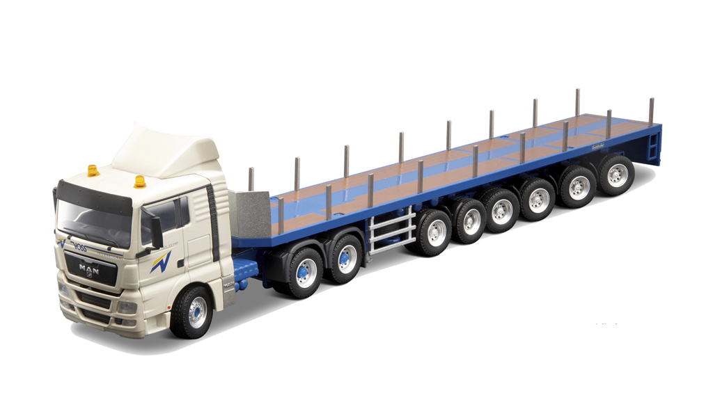 MAN TGX XL Sattelzugmaschine mit Schwerlastauflieger-1