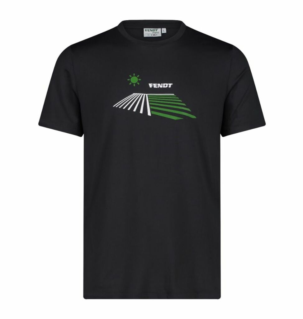 Fendt T-Shirt Herren schwarz