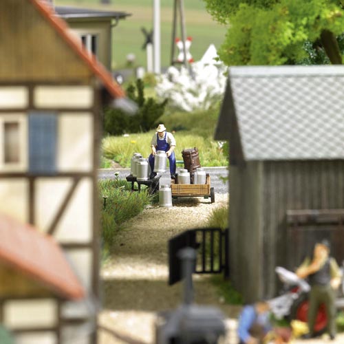 Milchsammelstelle (Bausatz) Modell von Busch 1:87