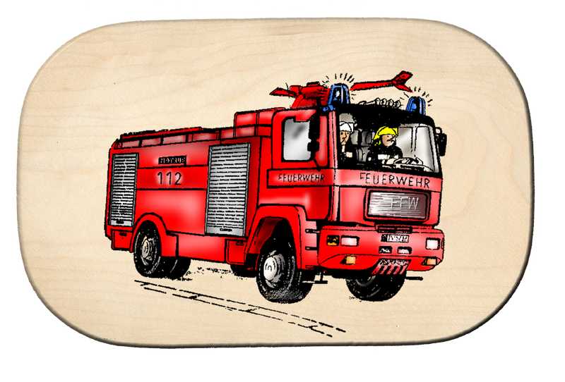 Frühstücksbrett Feuerwehr-1
