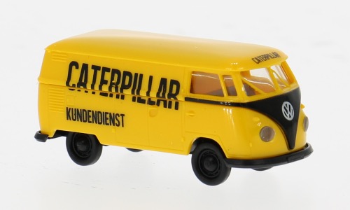 VW T1b Kasten Caterpillar gelb (1960) Modell von Brekina 1:87