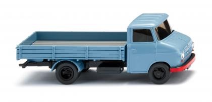 Pritschen-LKW pastellblau (Opel-Blitz) Modell von WIKING 1:87