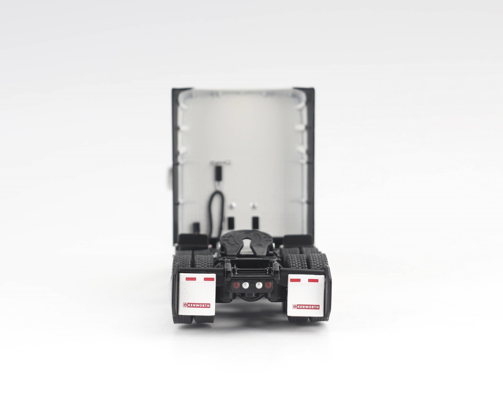Kenworth T680 Next Gen 76 Tandem-Zugmaschine mit Hochdach und Schlafkabine weiß Modell von DieCast Masters 1:50