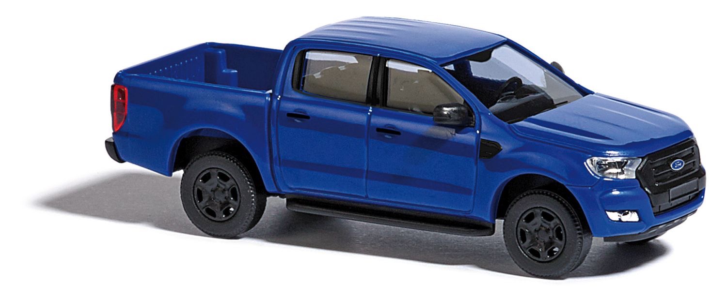 Ford Ranger Bj. 2016 blau Modell von Busch 1:87
