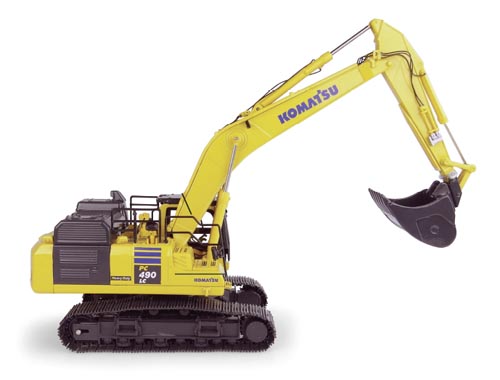Komatsu Bagger PC 490 LC -11 Modell von Universal Hobbies 1:50