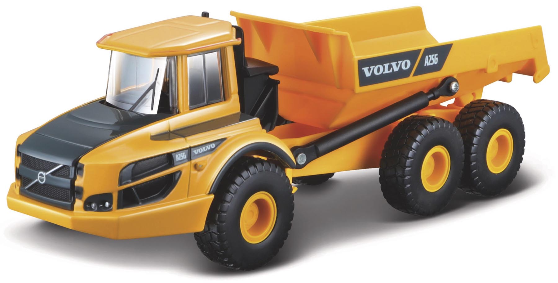 Volvo A25G Dumper knickgelenkt Modell von bburago 1:50