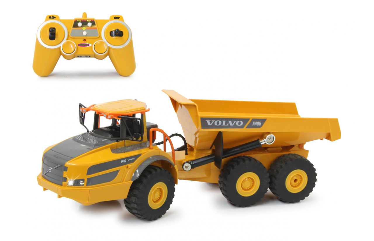 Volvo A40G 2,4 GHz Muldenkipper Modell von Jamara 1:20