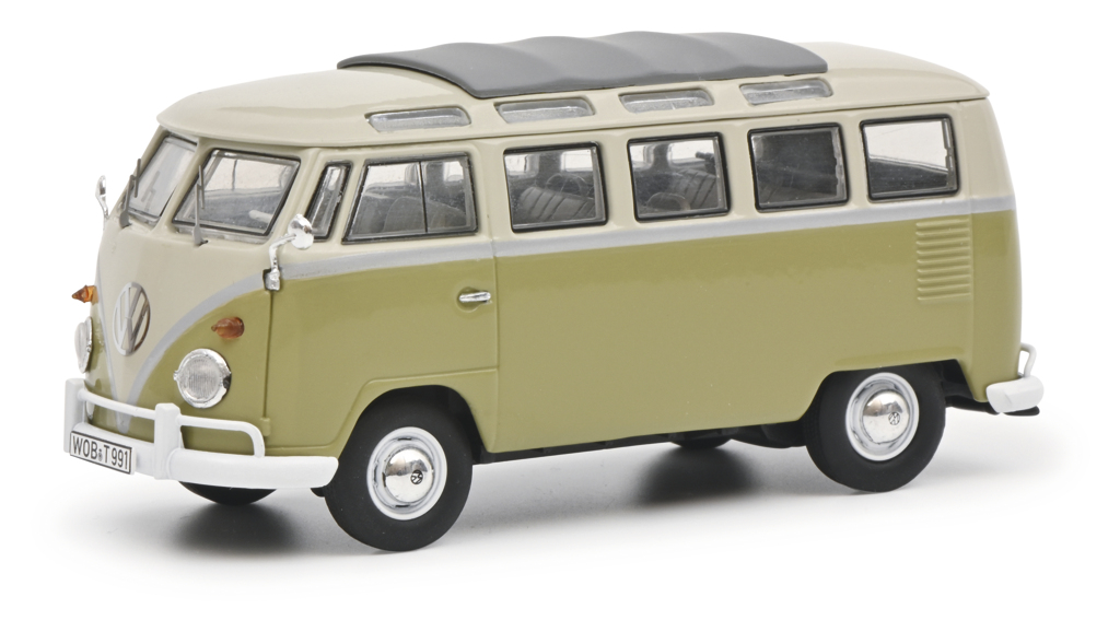 VW T1b Samba grüngrau-1
