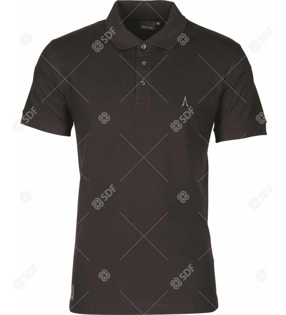 Herren Poloshirt (schwarz) Deutz-Fahr, Gr. S-1